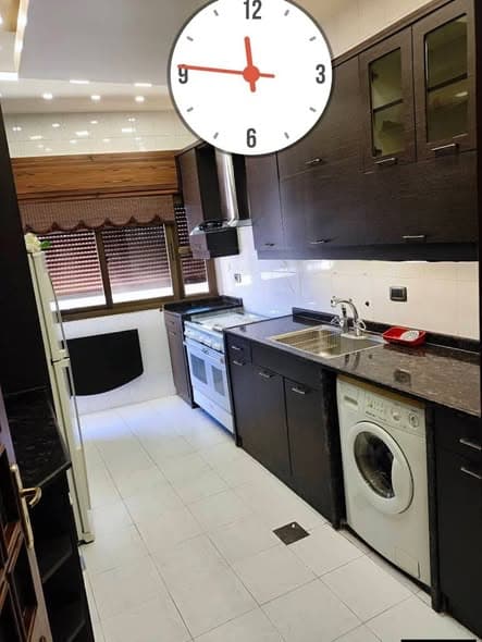 شقة 2 غرف 1 صالات 120م² طابق 3 مع فرش للإيجار