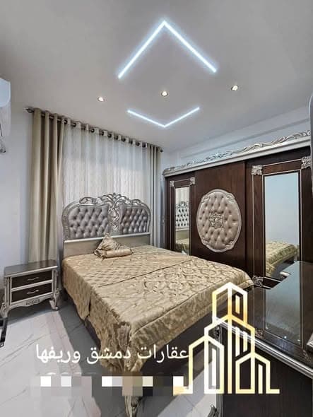 شقة 3 غرف 2 صالات 200م² أرضي مع فرش للبيع