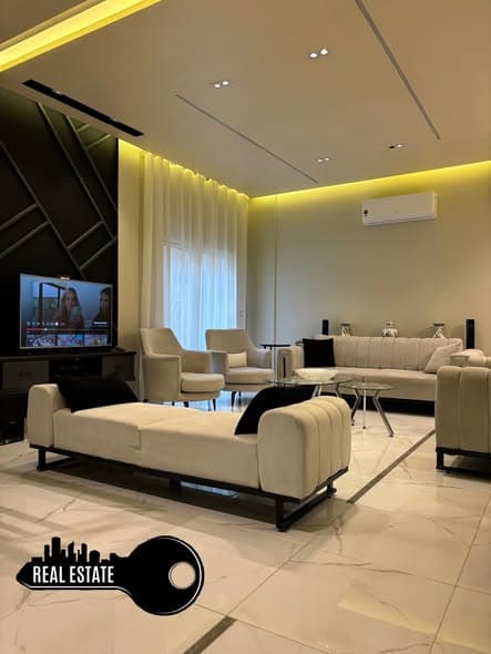 شقة 4 غرف 1 صالات 175م² أرضي مع فرش للبيع