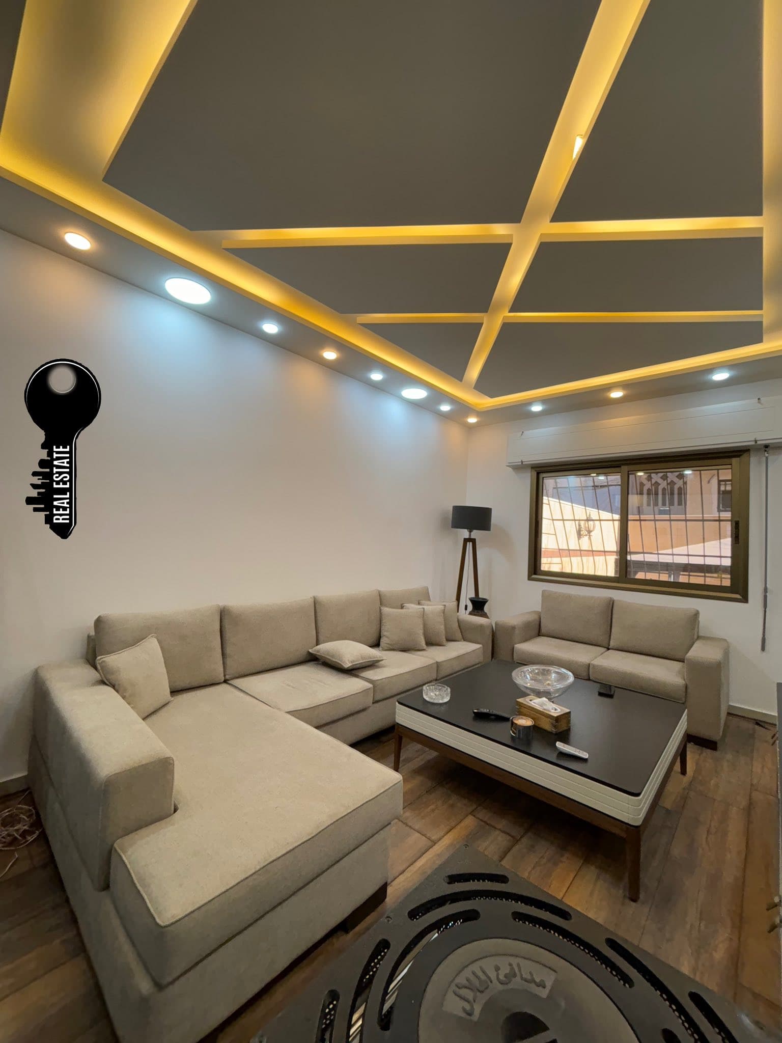 شقة 2 غرف 1 صالات 100م² أرضي للبيع