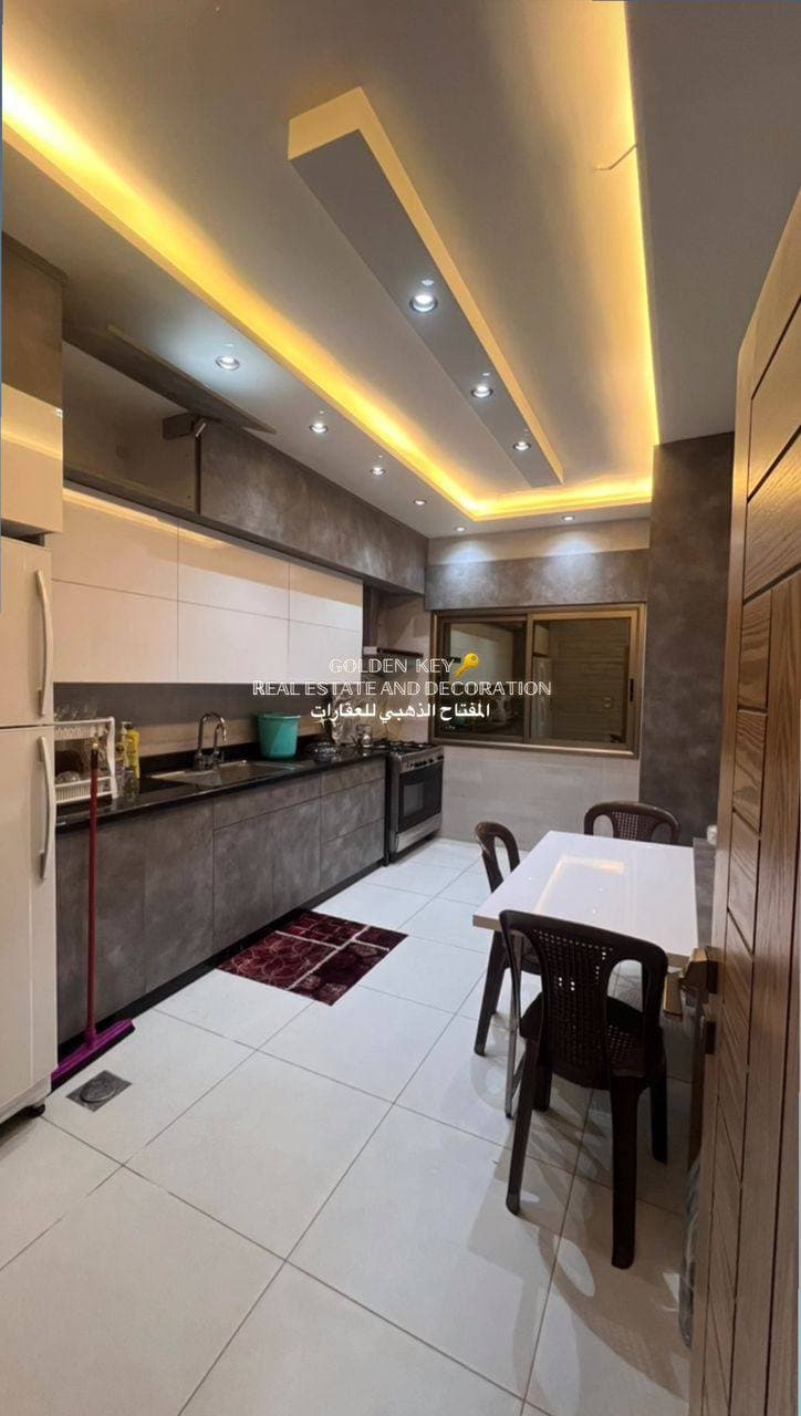 شقة 3 غرف 1 صالات 170م² طابق 6 مع فرش للبيع