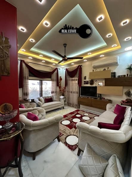 شقة 3 غرف 2 صالات 195م² طابق 1 للبيع