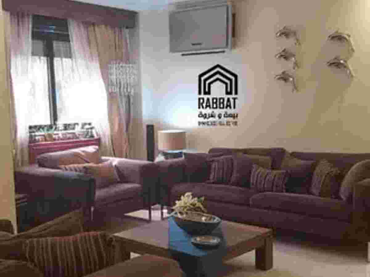 شقة 2 غرف طابق 5 مع فرش للإيجار