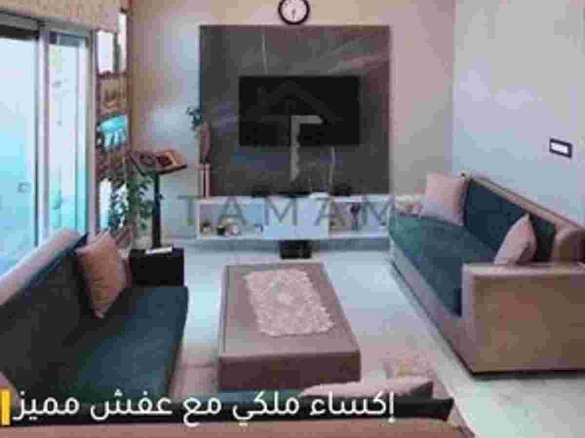شقة 2 غرف 1 صالات 80م² طابق 3 مع فرش للبيع