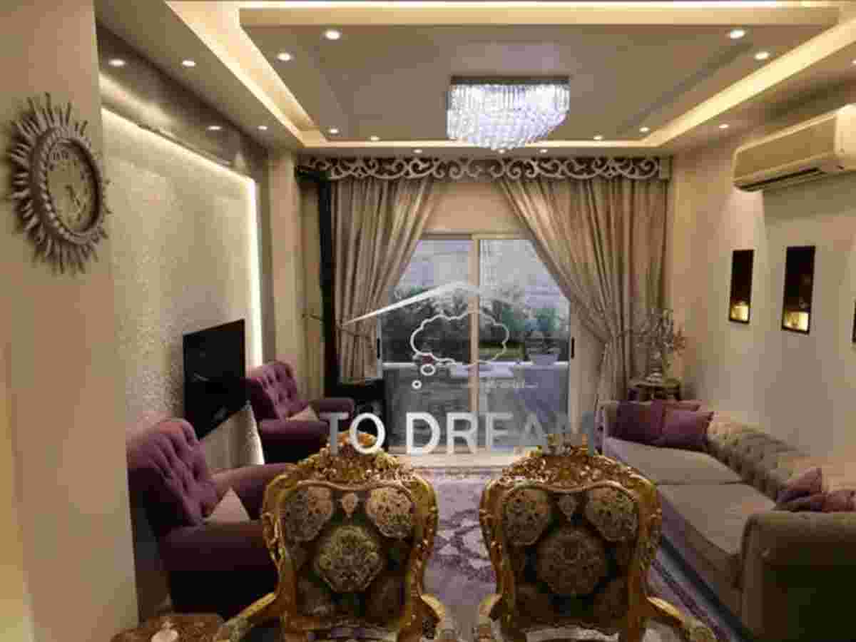 شقة 2 غرف 2 صالات 120م² طابق 2 مع فرش للبيع
