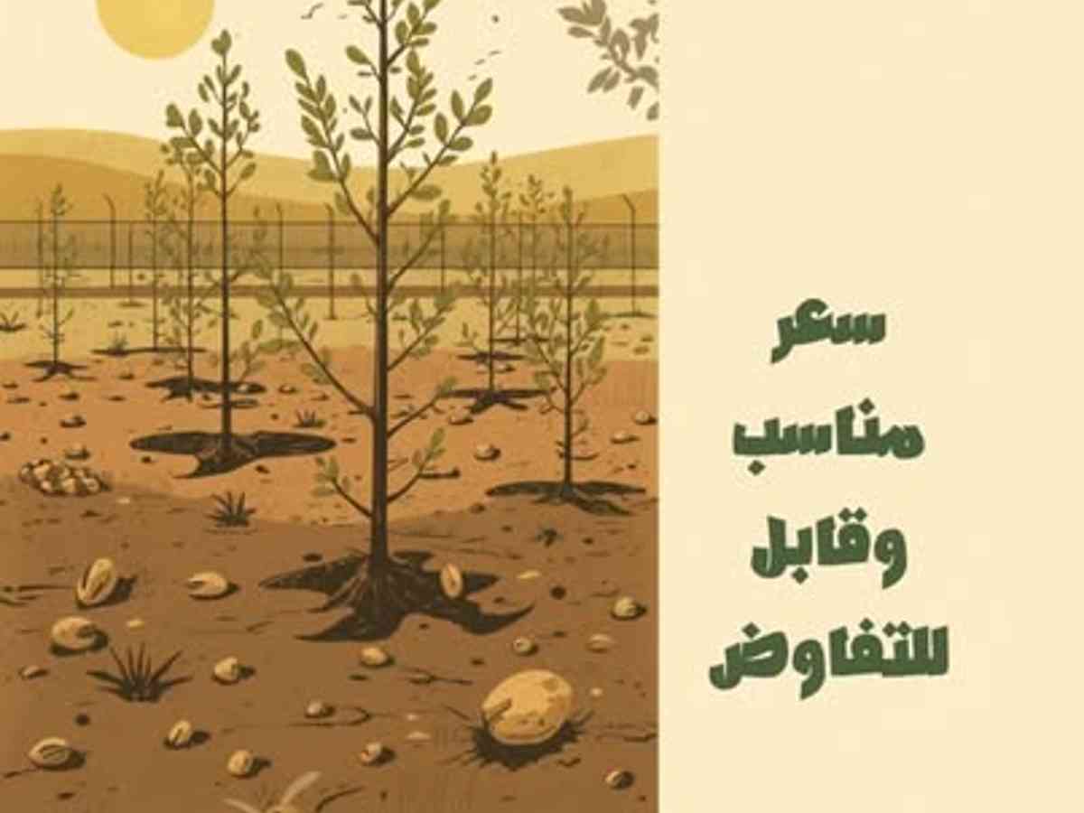 أرض 4000م² للبيع
