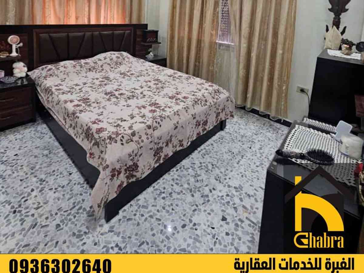 شقة 2 غرف 1 صالات 80م² طابق 3 مع فرش للبيع